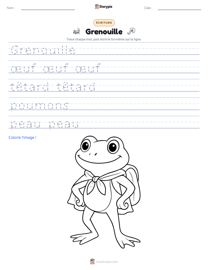 Pratique d'écriture