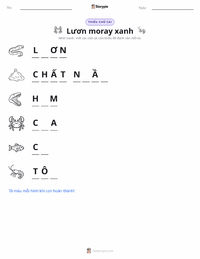 Xem trước tài liệu in sẵn Cá chình moray xanh