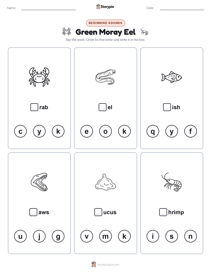 Beginning Sounds