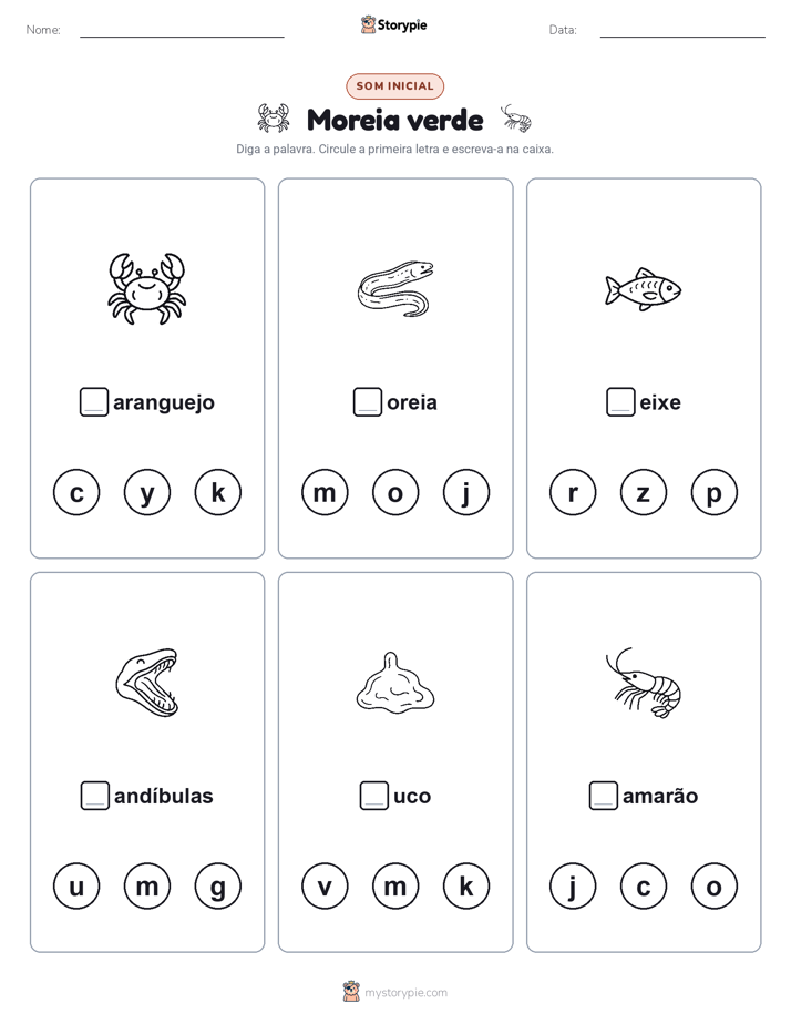 Sons Iniciais