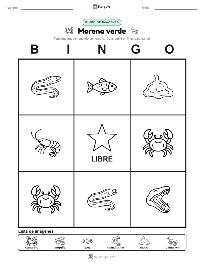 Bingo de Imágenes