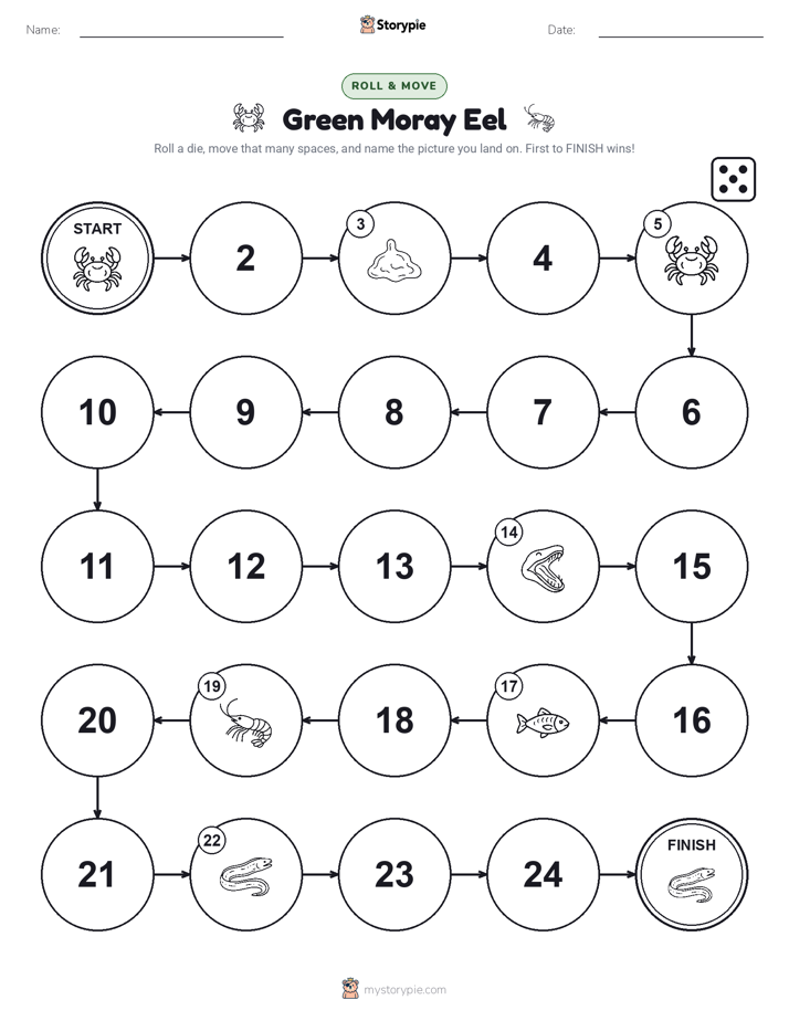 Roll & Move Game