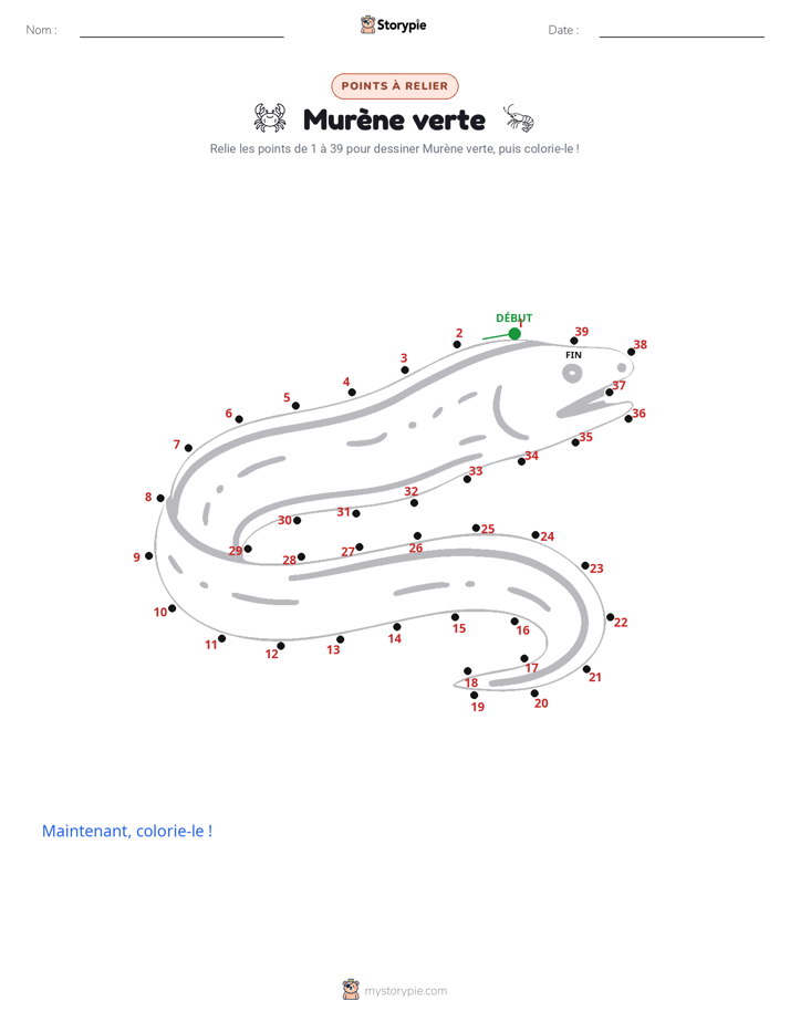 Relie les points