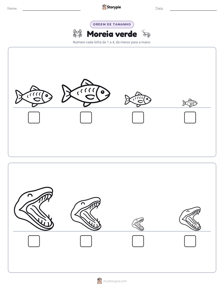 Ordem de Tamanho