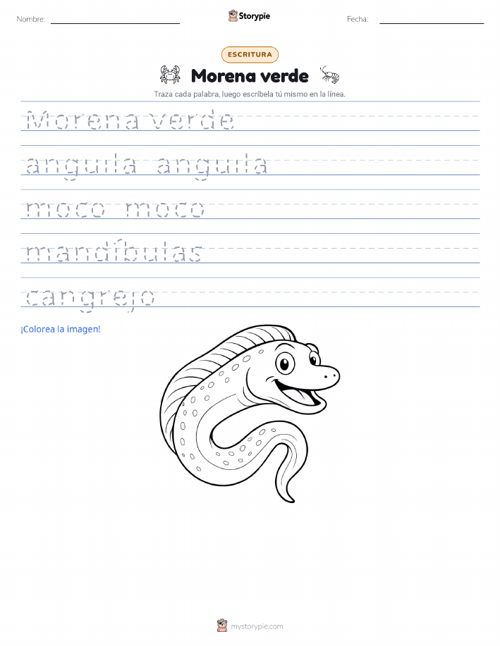 Práctica de Escritura