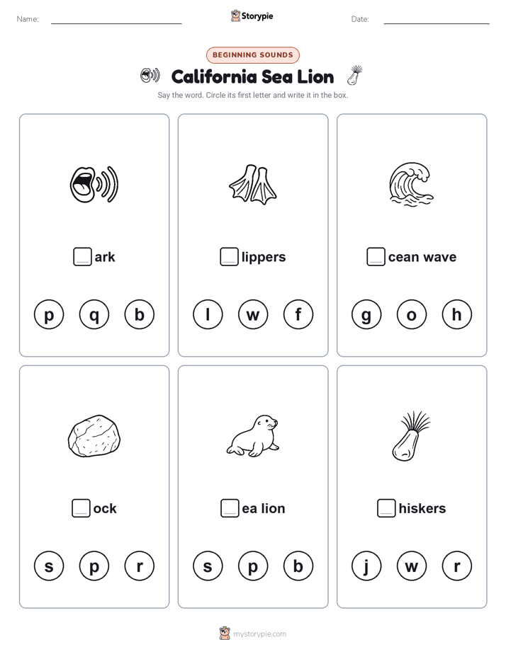 Beginning Sounds