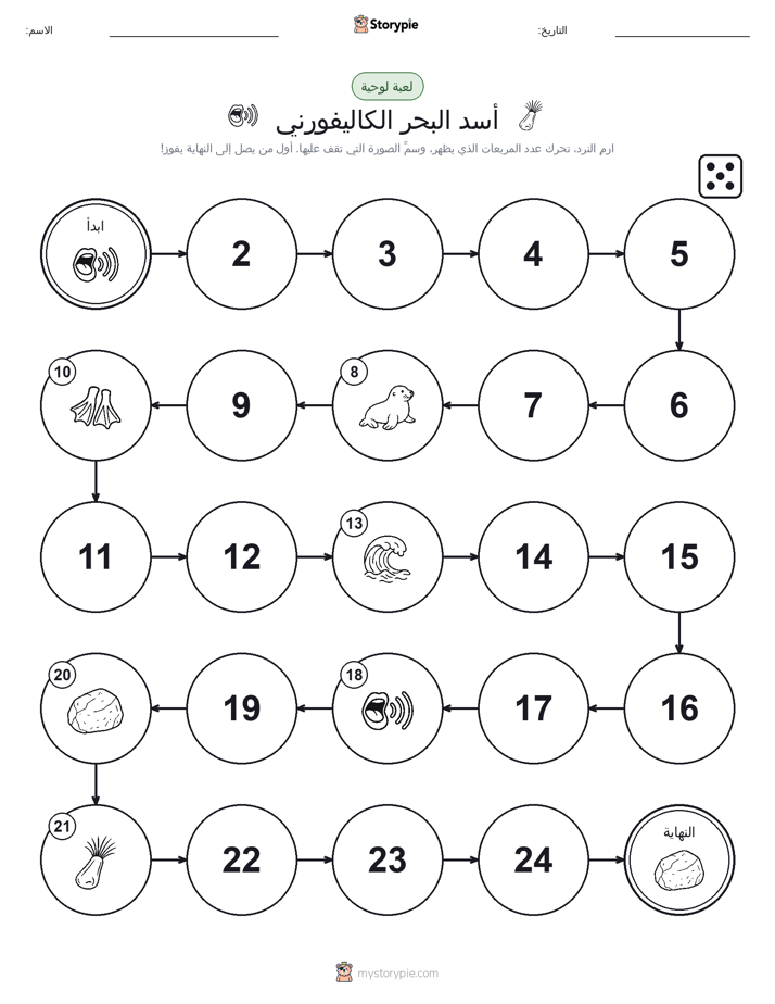 لعبة لف و تحرك