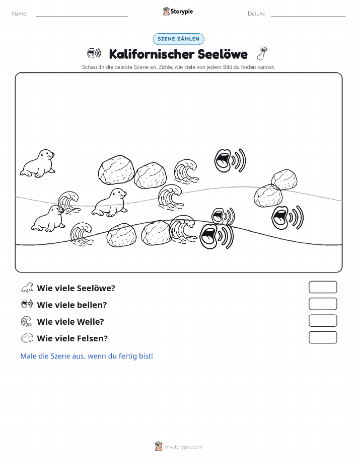 Zähl-Szene