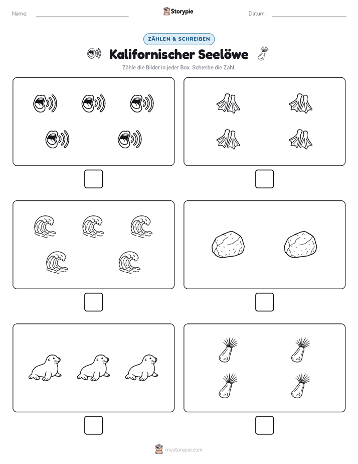 Zählen & Schreiben