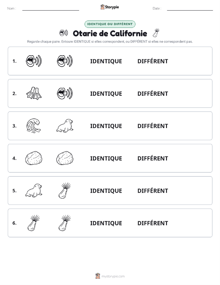 Identique ou Différent