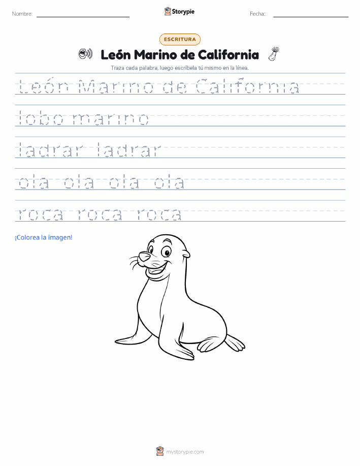 Práctica de Escritura