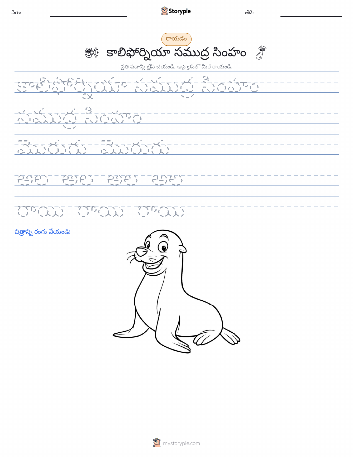 రాయడం సాధన