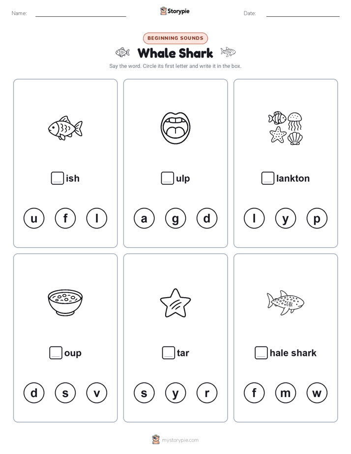 Beginning Sounds