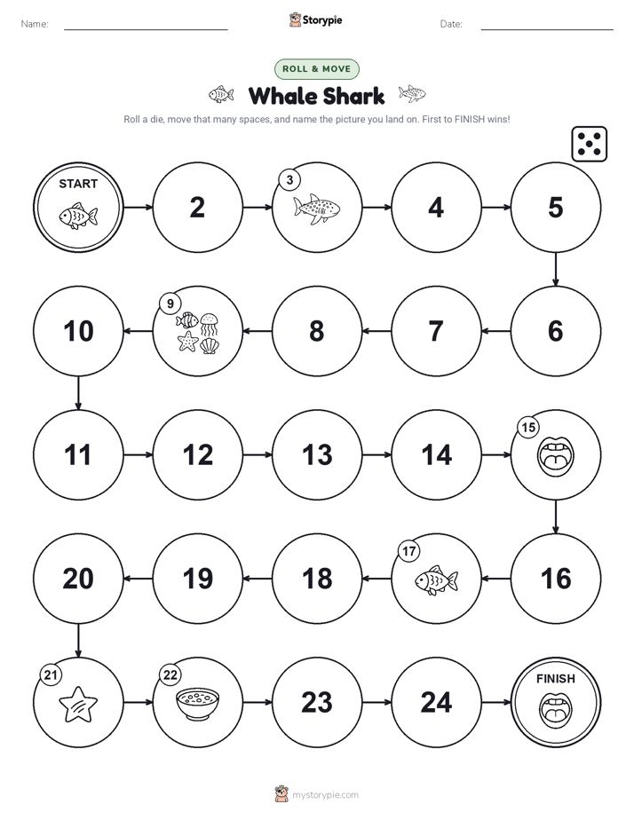 Roll & Move Game