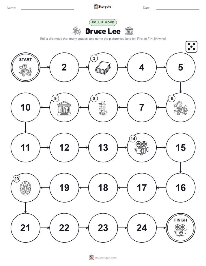 Roll & Move Game