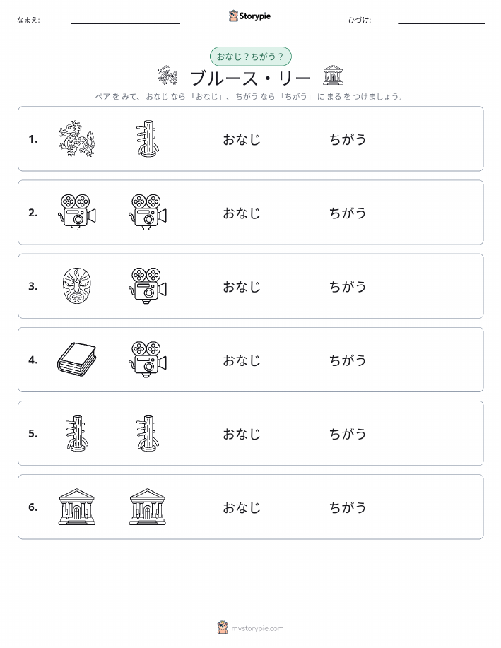 同じか違うか
