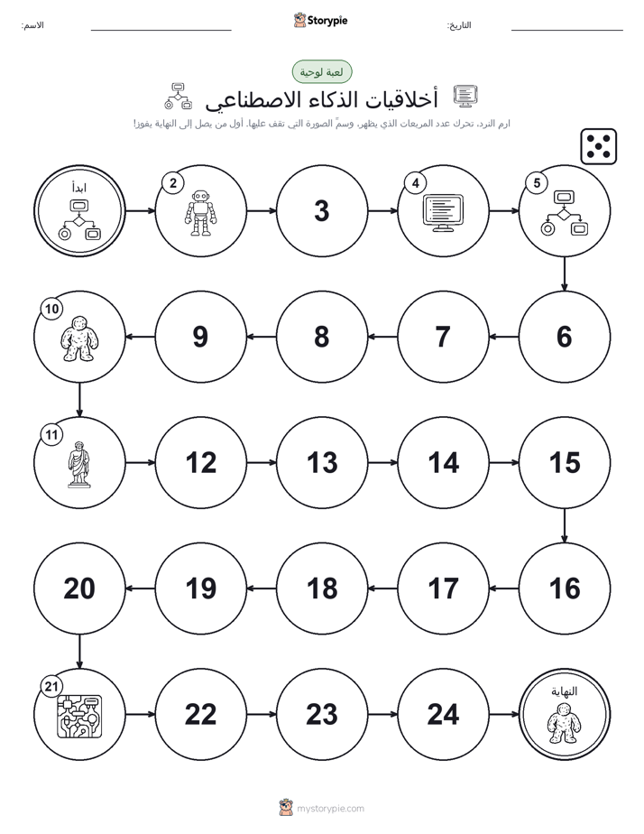 لعبة لف و تحرك