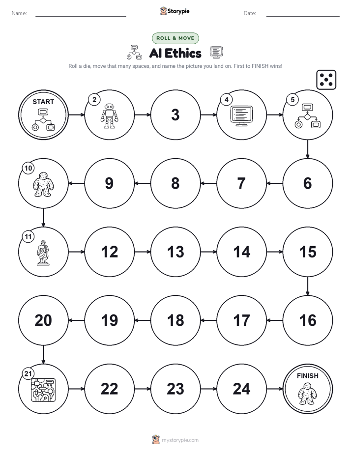 Roll & Move Game