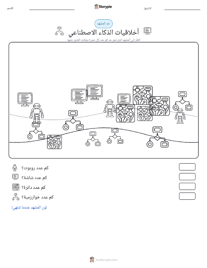 مشهد العد