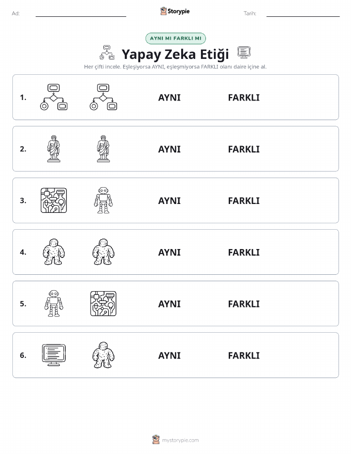 Aynı mı Farklı mı