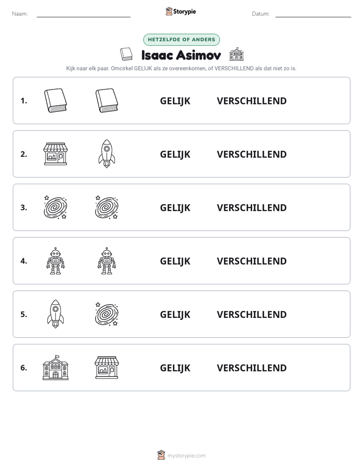Zelfde of Verschillend