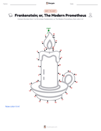 Frankenstein; or, The Modern Prometheus printable worksheet preview
