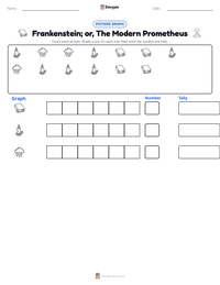 Frankenstein; or, The Modern Prometheus printable worksheet preview