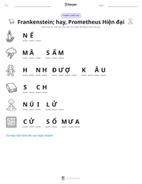 Xem trước tài liệu in sẵn Frankenstein; hay, Prometheus Hiện đại