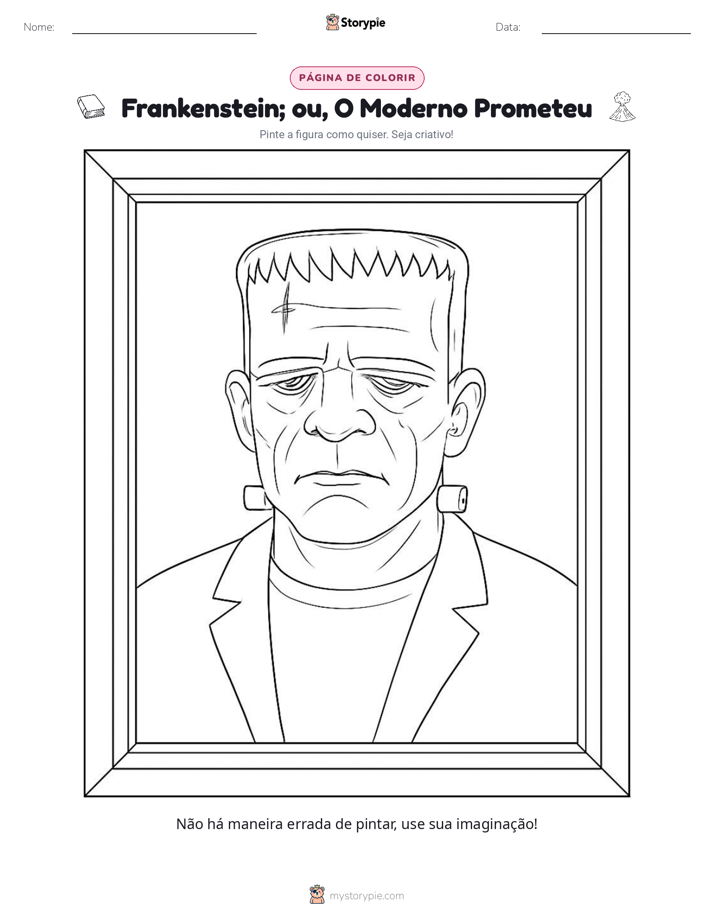 Página para colorir