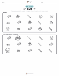 Guilt printable worksheet preview