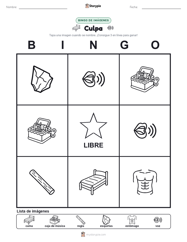 Bingo de Imágenes