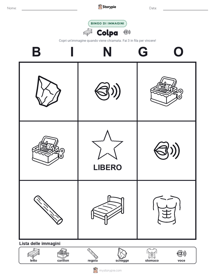 Bingo delle Immagini