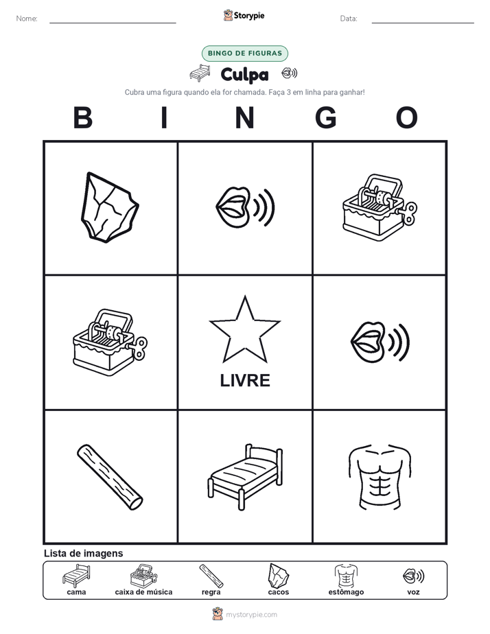 Bingo de Imagens