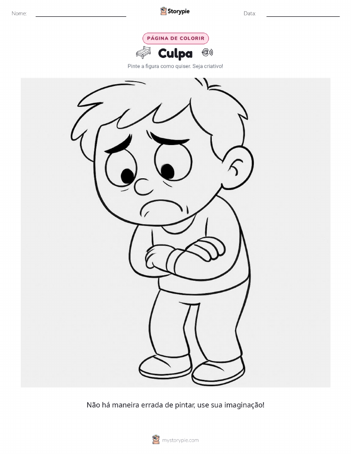 Página para colorir