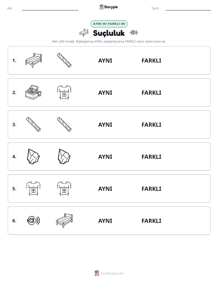 Aynı mı Farklı mı