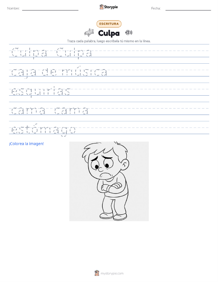 Práctica de Escritura