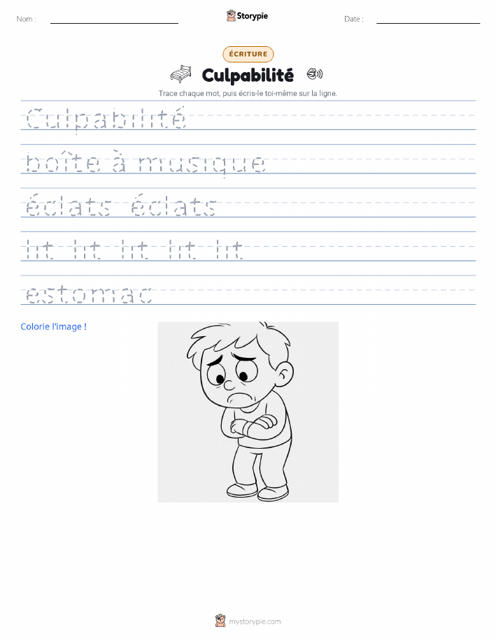 Pratique d'écriture