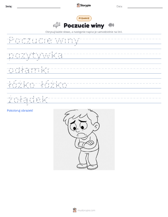Ćwiczenie Pisania