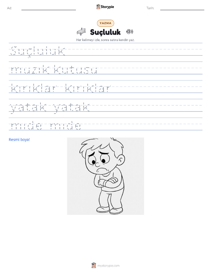 Yazma Pratiği