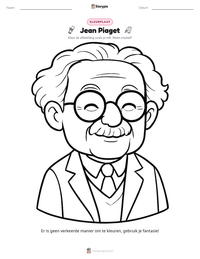 Jean Piaget afdrukbare werkblad voorbeeld