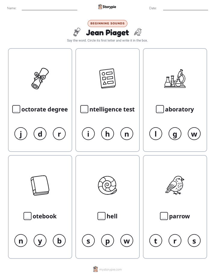 Beginning Sounds