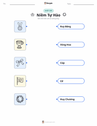 Tài liệu in sẵn Niềm Tự Hào cho trẻ em