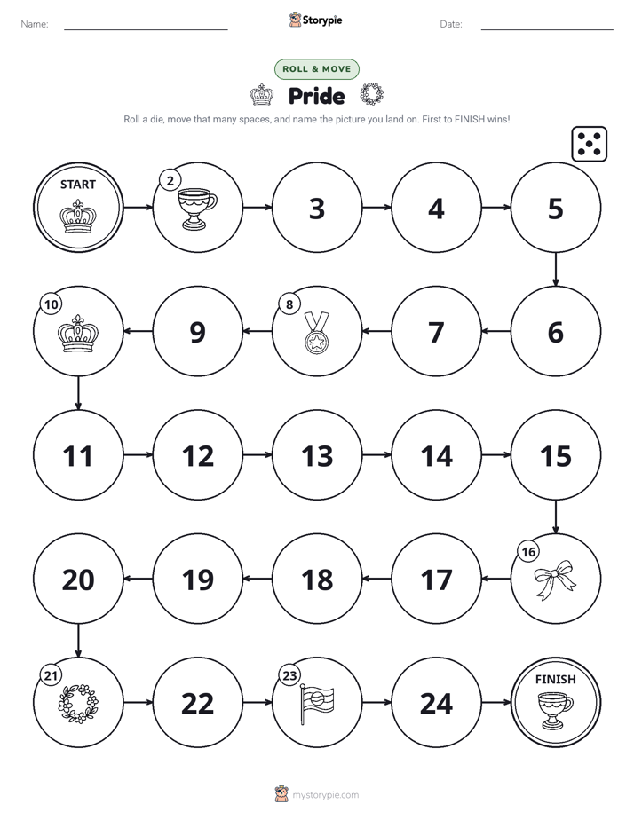 Roll & Move Game