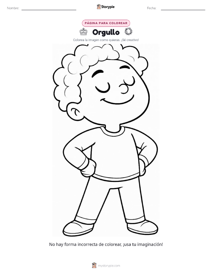 Página para Colorear