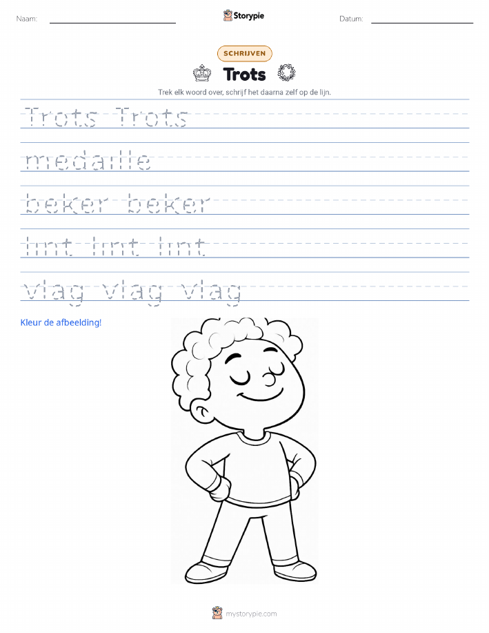 Schrijf Oefening