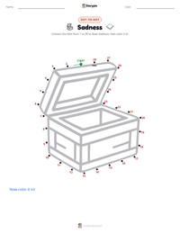 Sadness printable worksheet preview