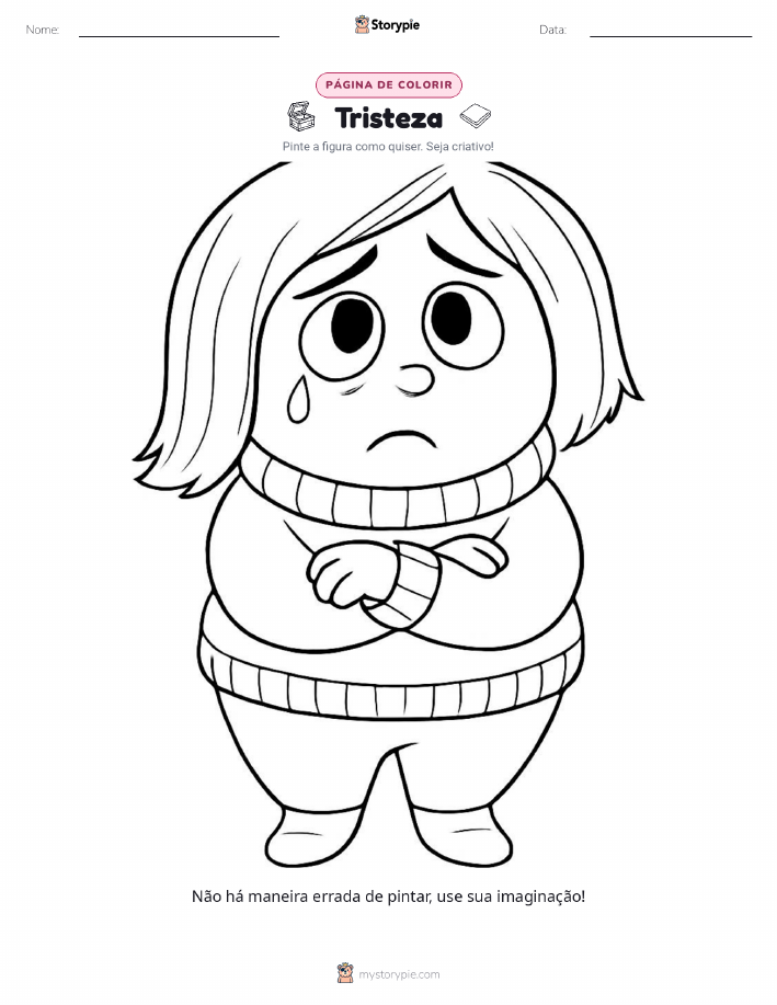 Página para colorir