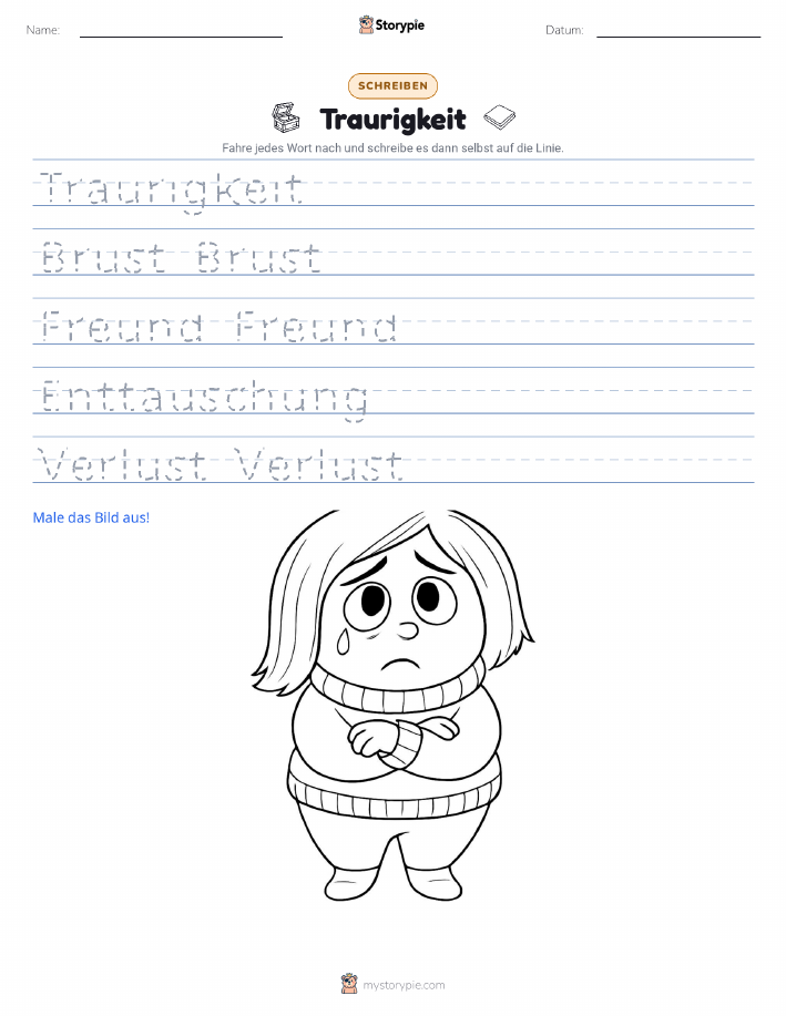 Schreibübung