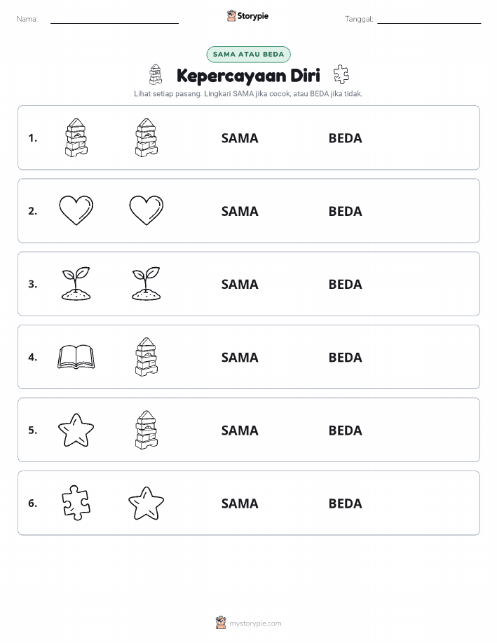 Sama atau Berbeda