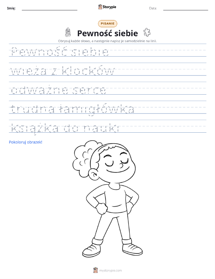 Ćwiczenie Pisania